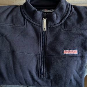 Vineyard Vines Men’s Collegiate Shep Shirt Navy Large